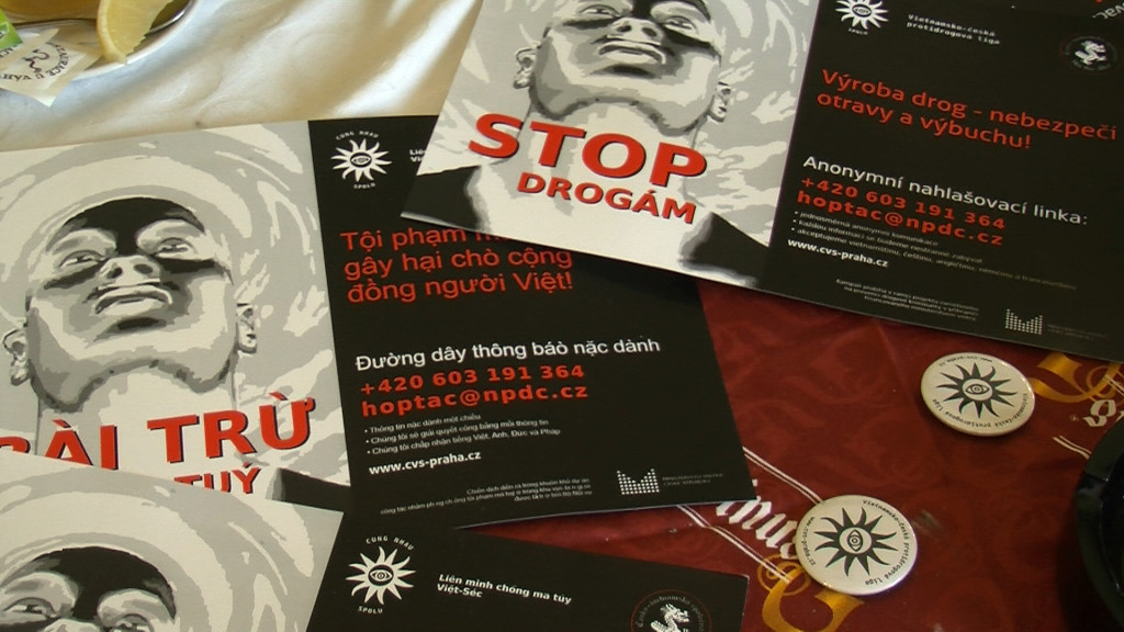 Materiály akce Česko-vietnamské společnosti STOP DROGÁM